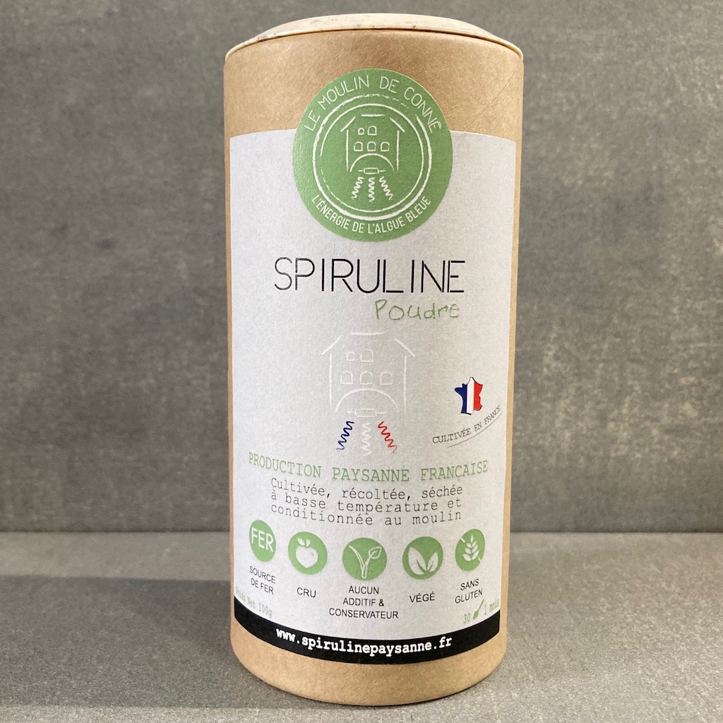 Spiruline Paysanne Française - 100g - Le Moulin de Conné